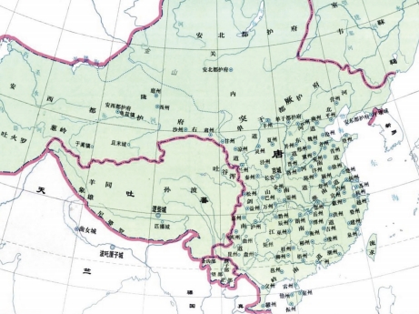 公元688年，唐朝疆域空前辽阔，成为当时世界上最强盛的国家之一